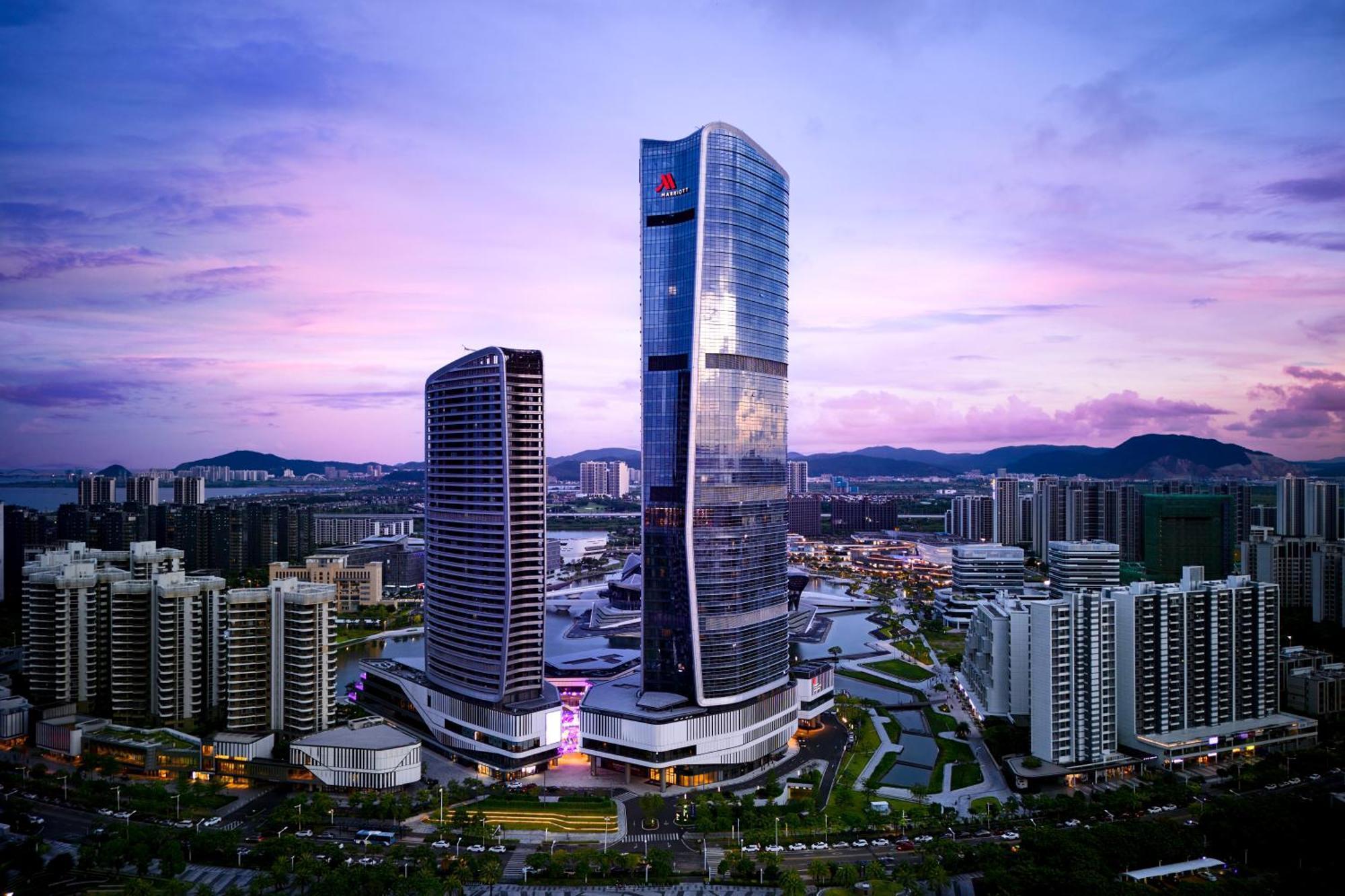 Zhuhai Marriott Hotel Jinwan Exterior foto